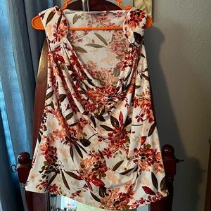 Women cream color top size large